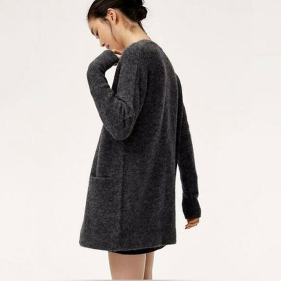 Aritzia Wilfred Free Aronson Sweater Charcoal Size S - Picture 2 of 7